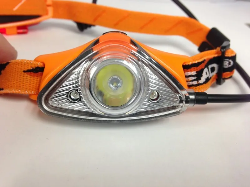 Rechargeable headlamp — 400 lm