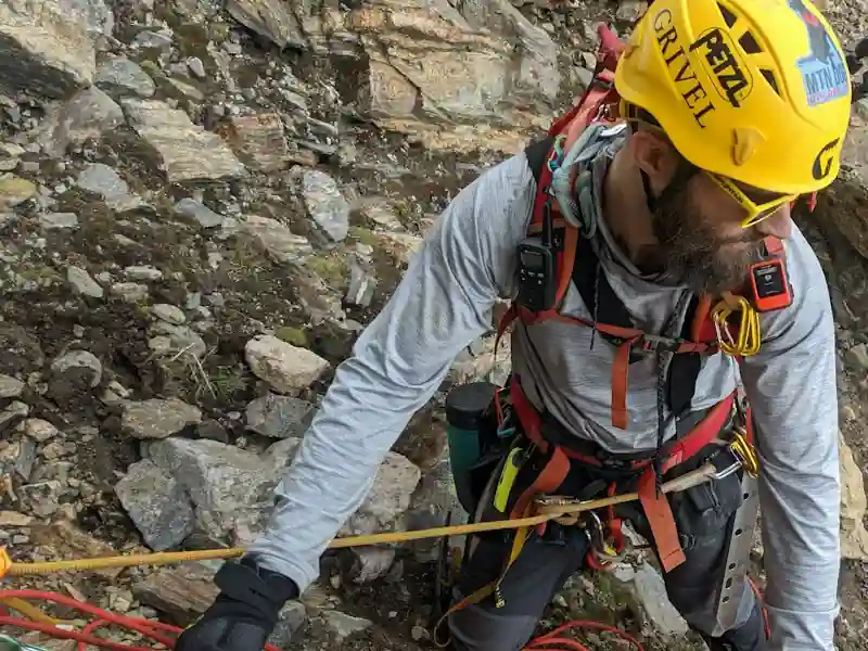 Climbing helmet — hybrid shell