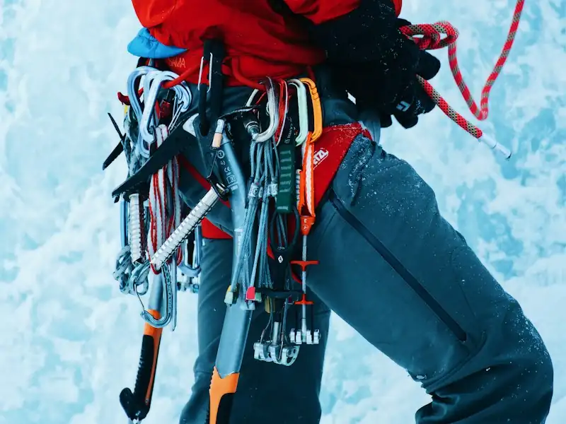 Alpine harness — 4 gear loops