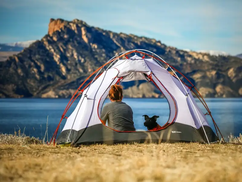 2-person mountain tent — 4 seasons